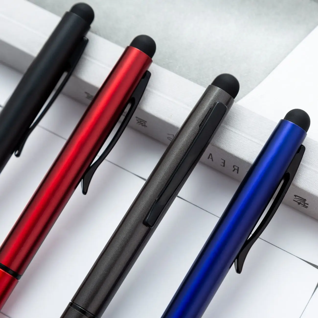Stationery Ballpoint Pen Stylus Touch Pen Writing Metal Nurse Pens