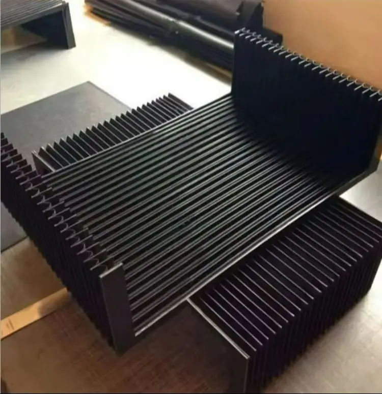 T12 shape accordion protection bellows cover for cnc,Inside:260mmx29mm,Lmax=450