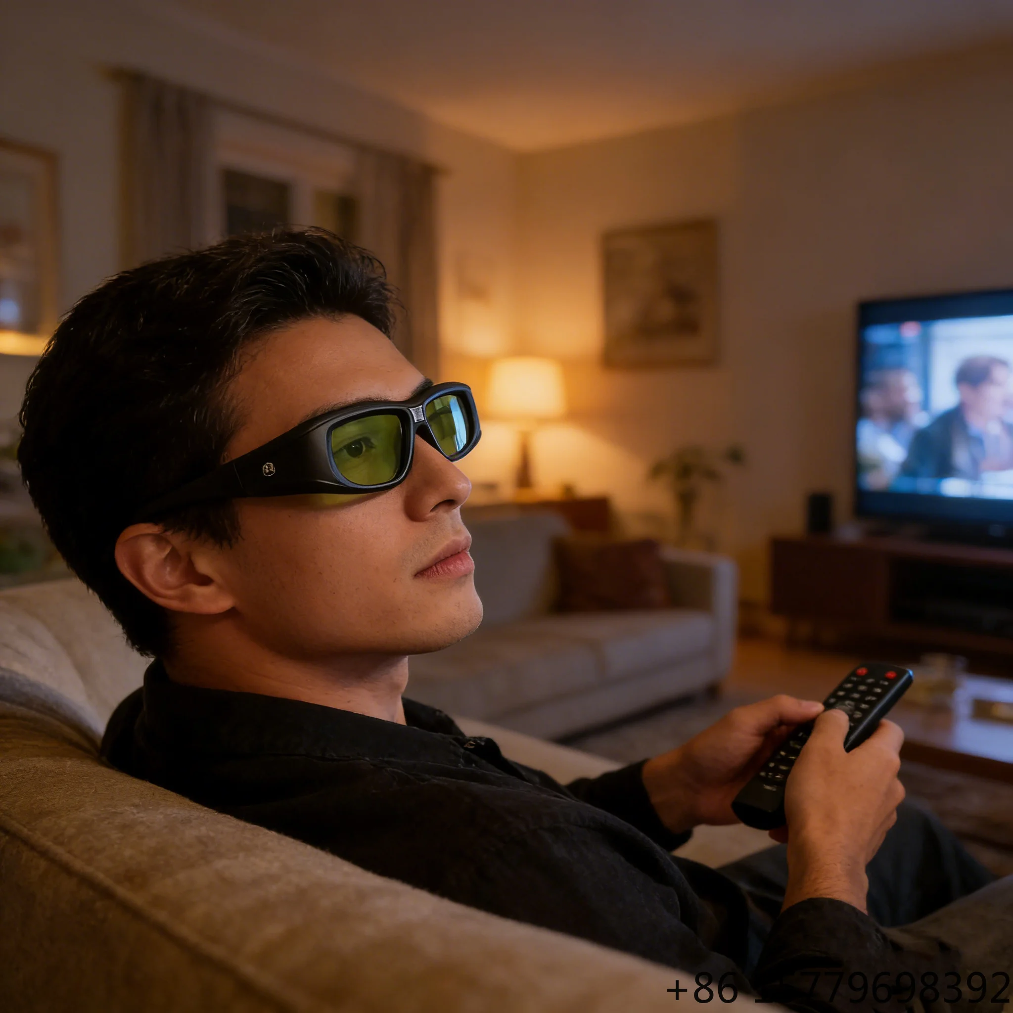 

Active Shutter DLP Projector Bluetooth 3D Glasses for TV, High Quality Universal Design
