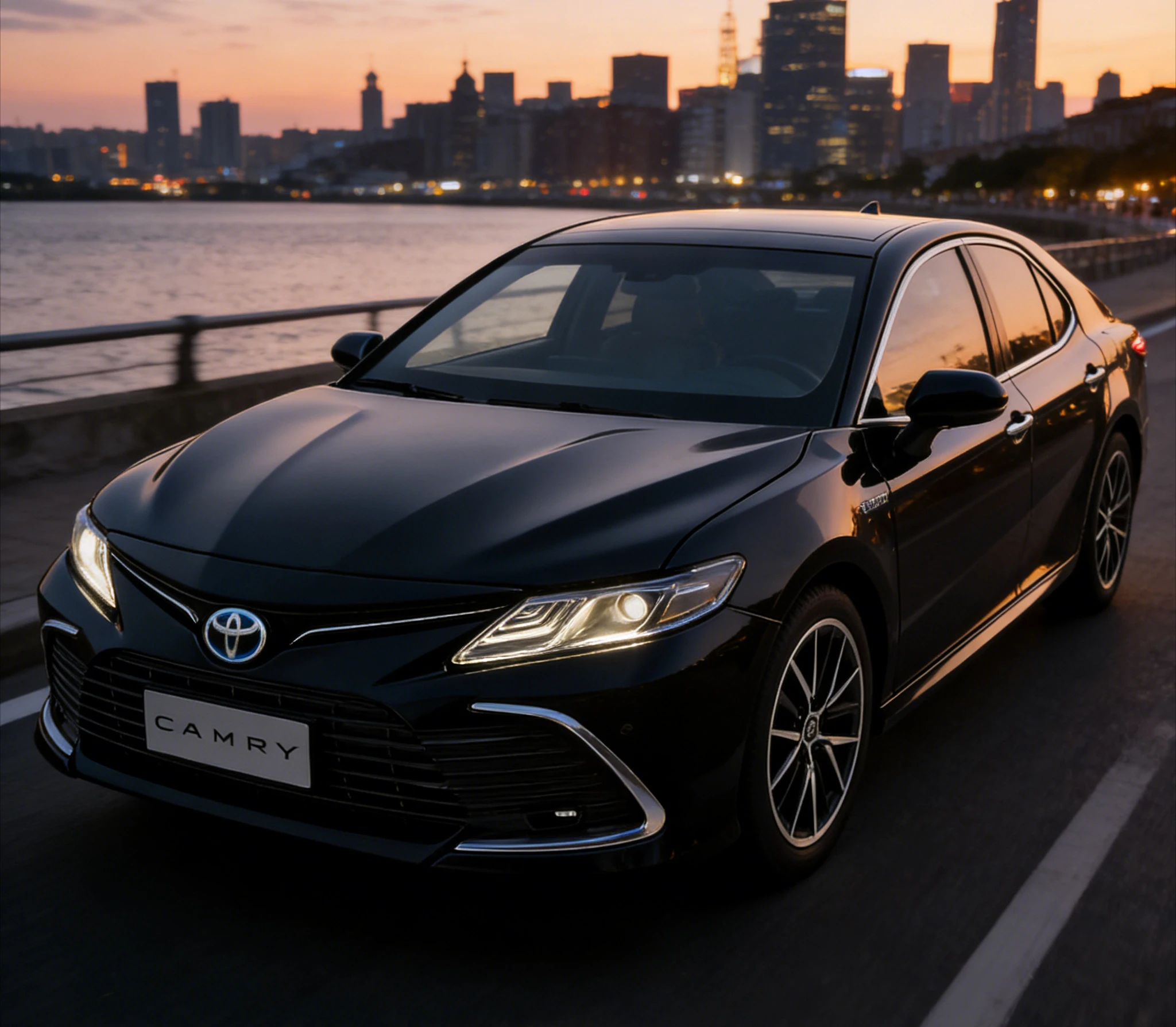 

1:18 Scale Toyota Camry Alloy Model Car, Genuine Authorized, Four Wheels Shock Absorption, Dashboard Ornament & Collection