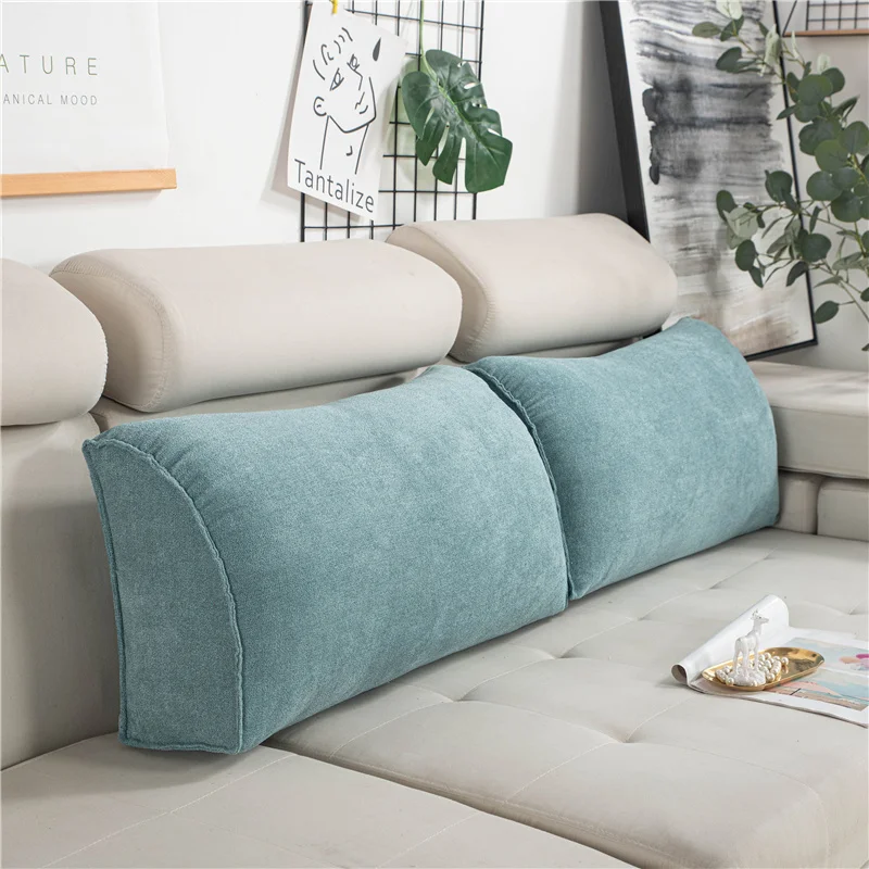 

Chair Cushion Throw Pillows Sofa Cushion Backrest Pad Lumbar Support Pad Triangle Big Cushion Office Lumbar Support Pillow