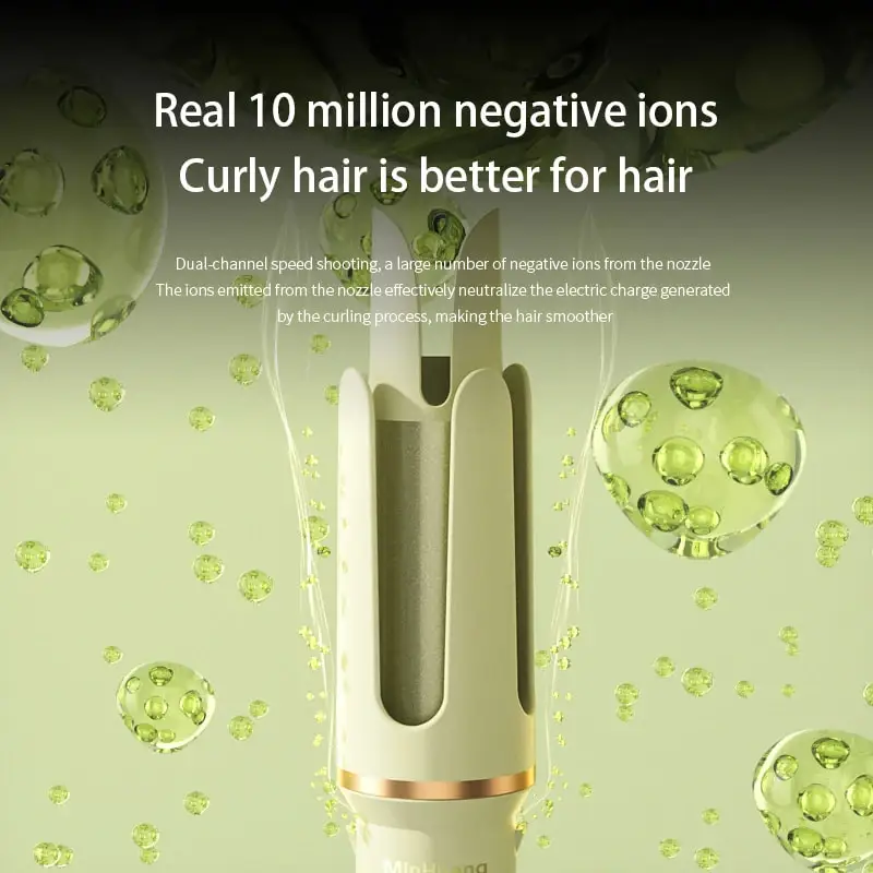Automatic Curling Iron Wand 32MM Automatic Ceramic Hair Roller Professional Curling Iron Electric Curling Wand Hair Waver