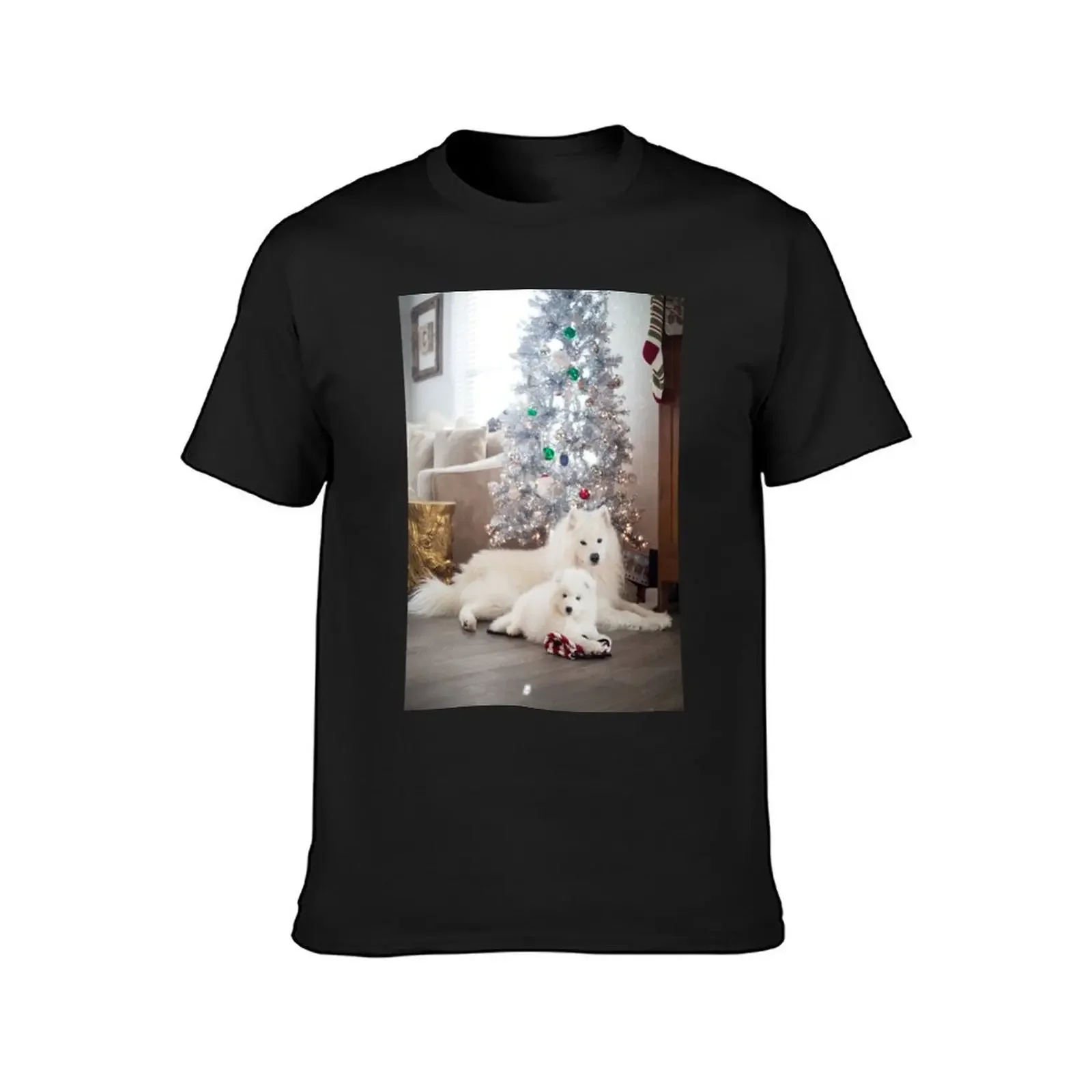 Christmas Floofs T-Shirt Blouse cute tops blacks aesthetic clothes mens clothes