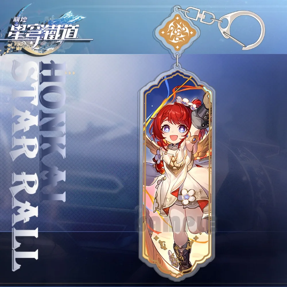 Honkai: Star Rail Anime Merch Keychain March 7th Dan Heng Cyrene‌‌ Castorice‌ Castorice‌‌ Backpack Decorations Pendants
