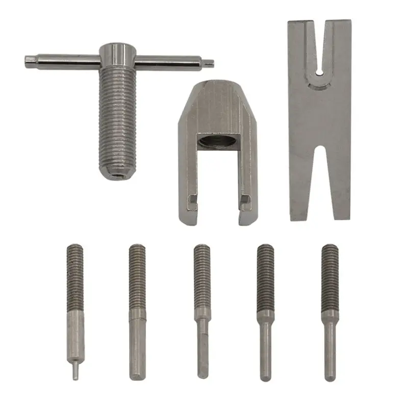 ABJL Motor Pinion Gear Puller DIY Tool 6X Universal Remover for RC Motors Upgrades Parts Aluminum Alloy