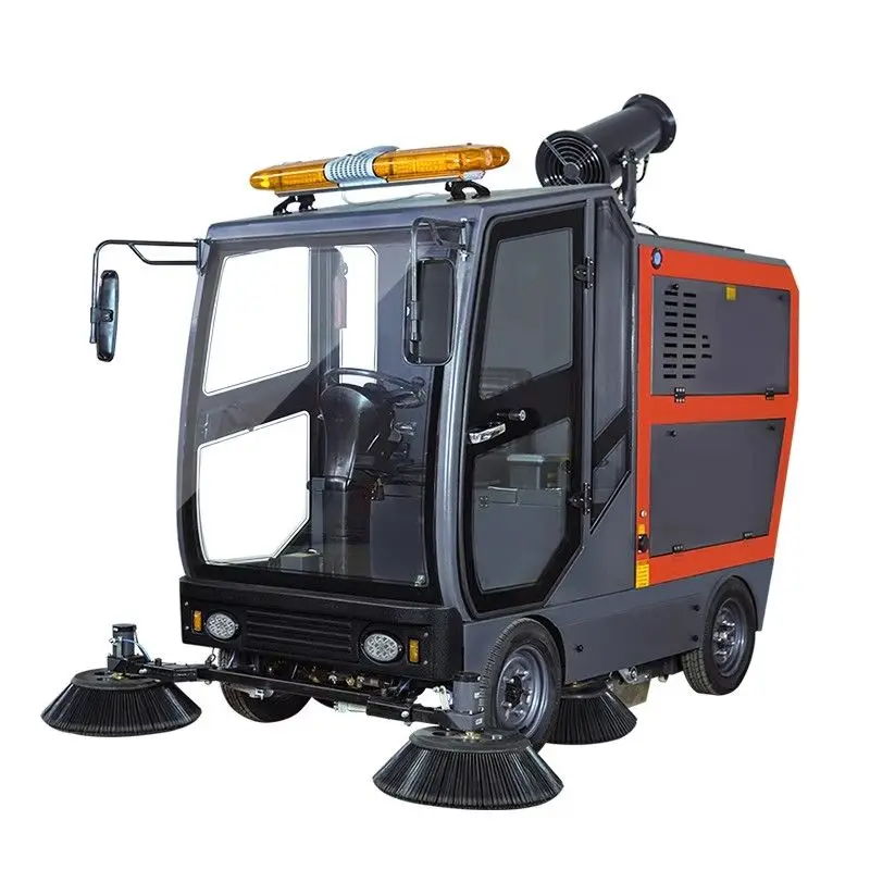 Electric Sweeper, Driving Property Electric Sweeper Industrial Sanitation Factory Vacuum Workshop Road Community