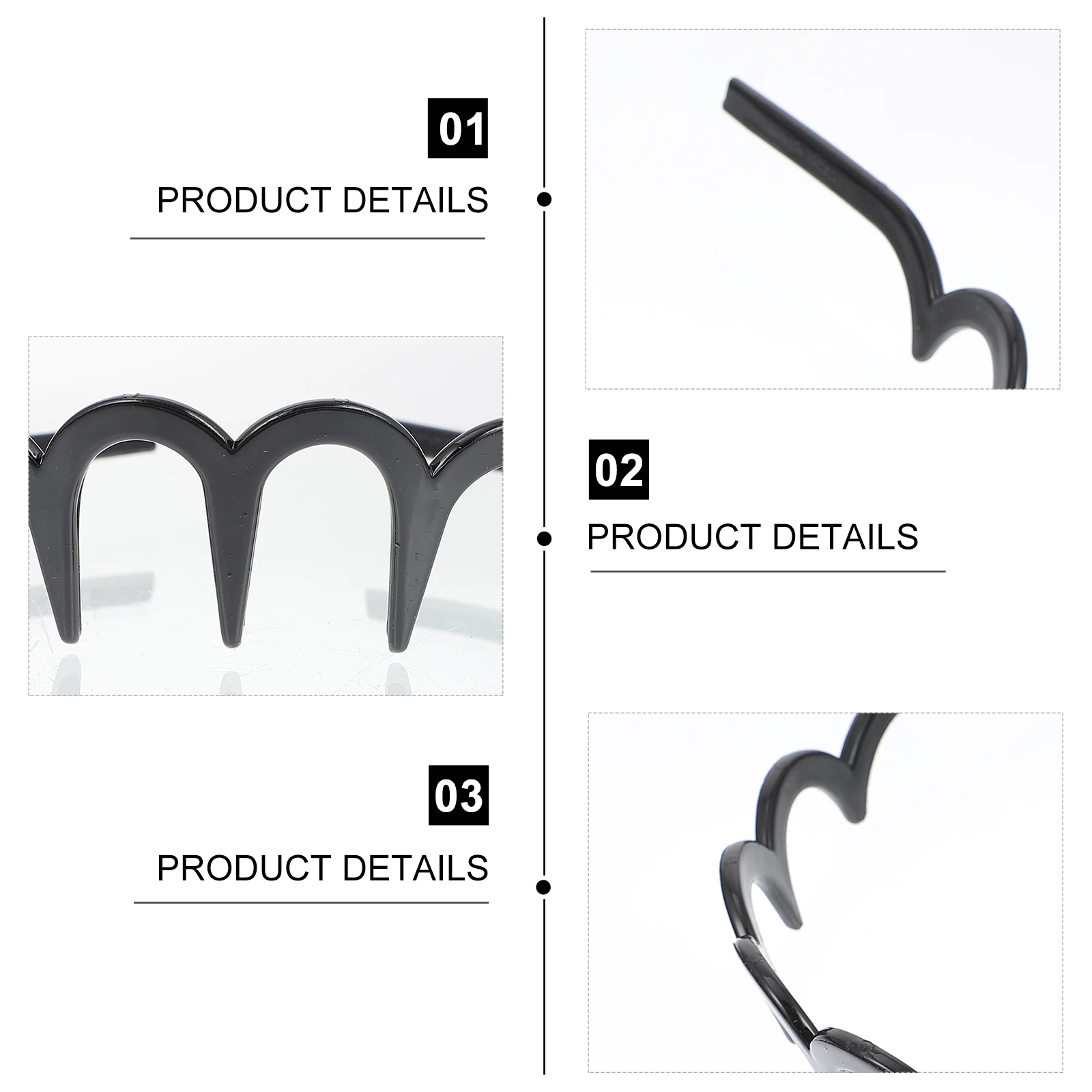 

Resin Hoops U Toothed Headb Women Face Washing Stylish Everyday Wear Safe Material Various Hairstyles Short Straight Curly Wavy