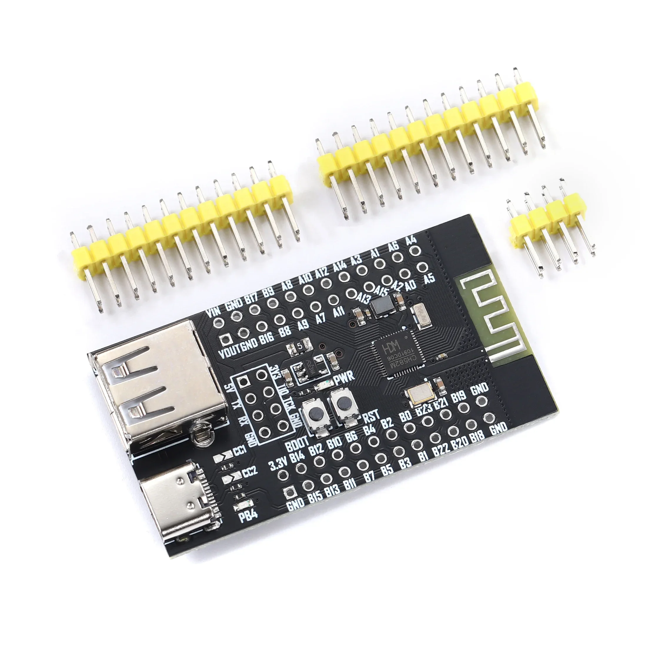 

CH582M Development Board Core Board BLE Wireless Bluetooth Microcontroller Low Energy Bluetooth MCU Dual USB