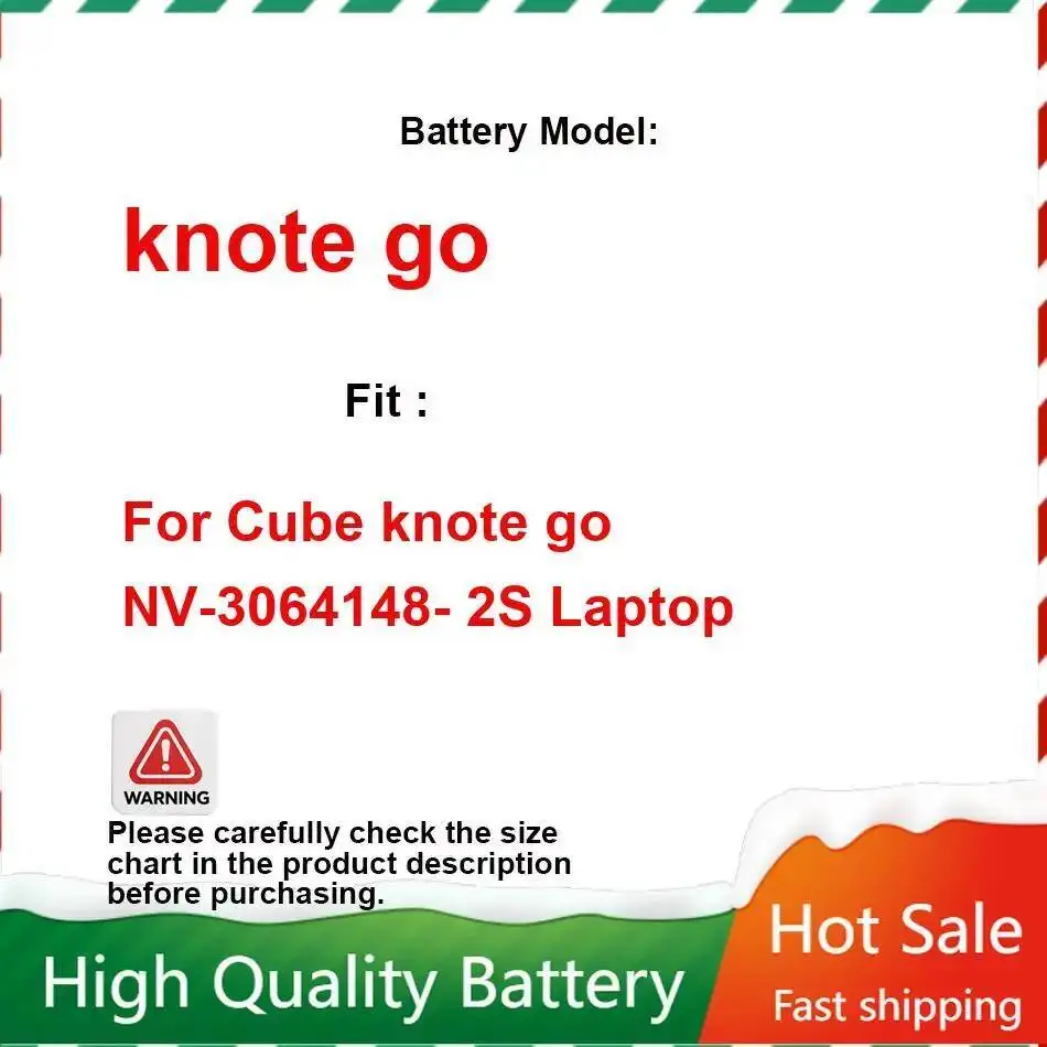 

For Cube Knote GO NV-3064148- 2S Laptop Battery High Performance 4000Mah Fast Shipping