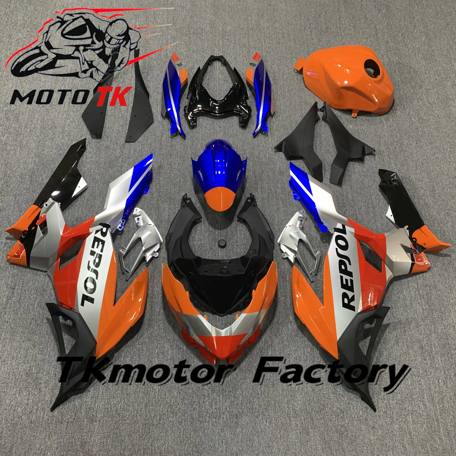 Motorcycle Fairing Kit for Ninja 400 2018 2019 2020 2021 2022 2023 EX400 Fairings Customzied Replaement Body Parts