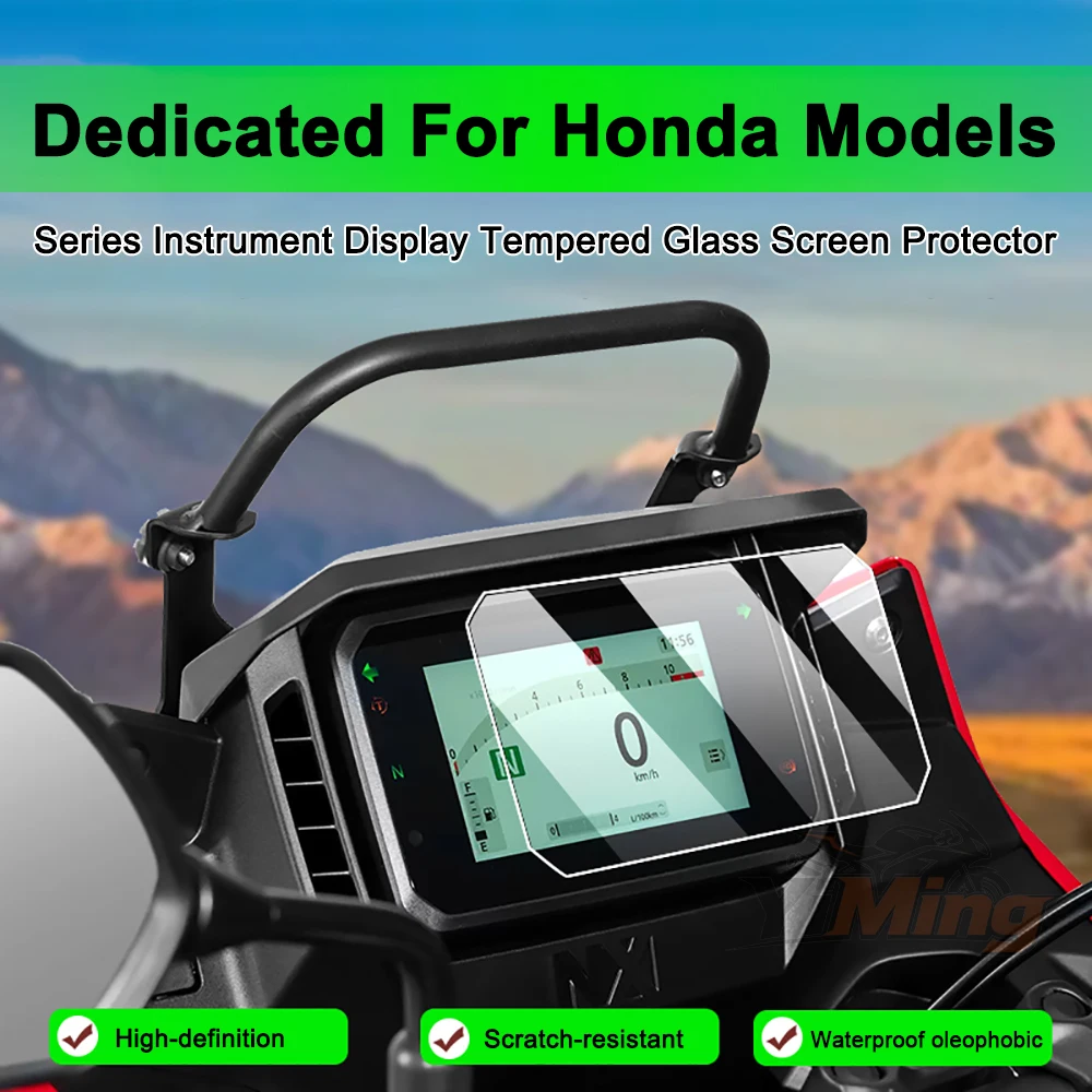 For Honda CBR400R CB400F NX400 2024 Motorcycle Cluster Scratch Protection Film Instrument Panel Tempered Glass Screen Protector