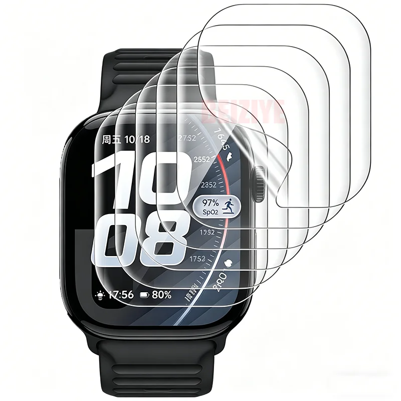 Hydrogel Film For Huawei Watch Fit 5 Pro Accessories Screen Protector Protective Cover for Huawei Fit5 Fit5Pro Fit4 Fit4Pro Fit3