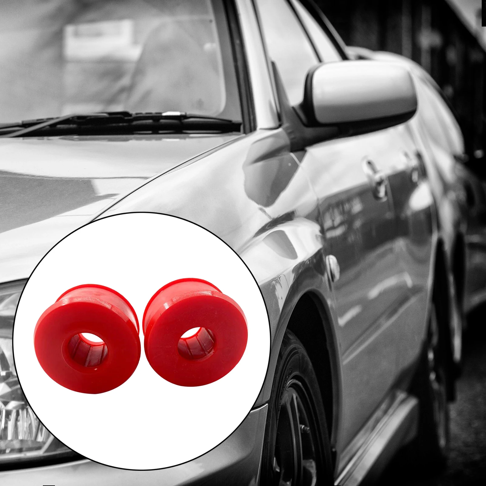 

Red Polyurethane Trailing Arm Bushing Kit Rear Right Suspension Repair Parts for Civic 88-2000 94-01 Upgrade