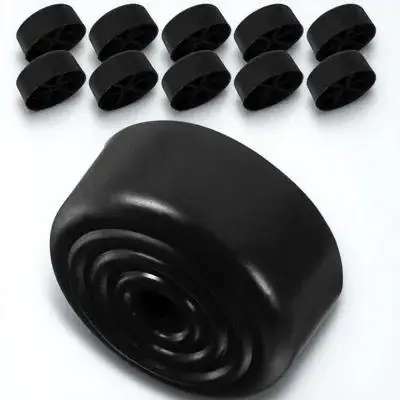 

12Pcs Furniture Feet Pads for Hardwood Floors Anti Slip Chair Leg Protectors Cushions for Sofa Desk Bed Frame Lifters Riser Caps
