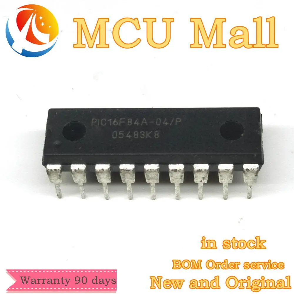 1PCS PIC16F84A-04/P PIC16F84A 16F84A-04/P 16F84A DIP18 IC