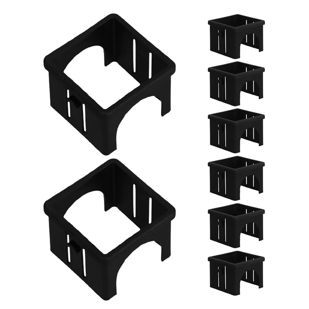 

8pcs Square Slip 60Mm To 50Mm Hollow Inner Adapter For Fitness Machines Durable Plastic Conversion Fitting Exercise Equipment