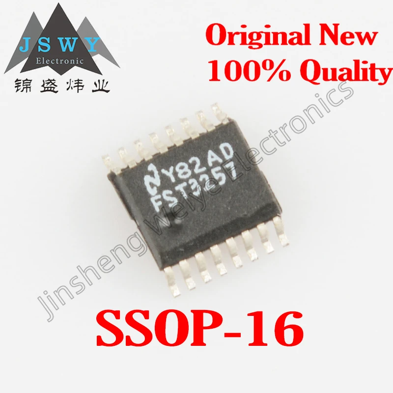 

(10/50 PCS) FST3257QSCX FST3257 SSOP16 Authentic Original Logic Controller Chip Brand New In Stock Fast Shipping