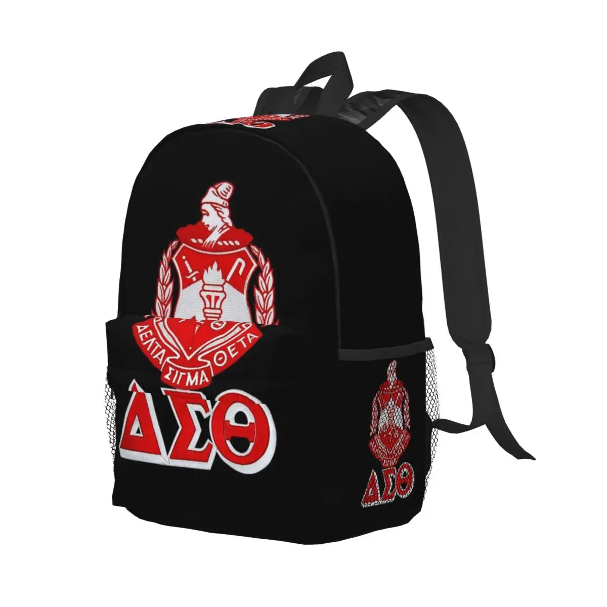 

Delta Sigma Theta Sorority Gifts Backpack Student Boys Girls BookBag Kids School Bag Computer Shoulder Bags for Men Women