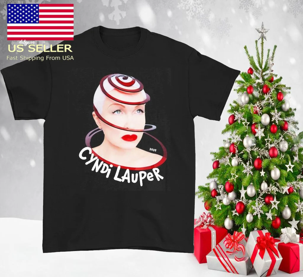 HOT Cyndi Lauper T-Shirt black All sizes S-5Xl adults shirt 1F1141