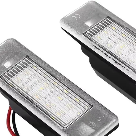For Nissan Qashqai X-Trail T31 Rogue Juke NV200 Pathfinder R51 Versa Nismo Q50 LED Trunk Number Rear License Plate Light Lamp