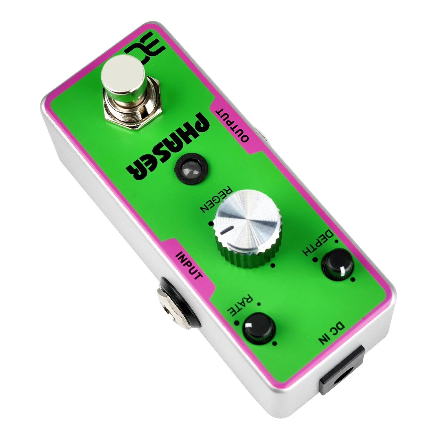 Eno-TC42 PHASER Pedal de Efeito Guitarra, Cria Muito Rico, Efeitos Sonoros, Full Metal Shell, Peças Elétricas e Acessórios