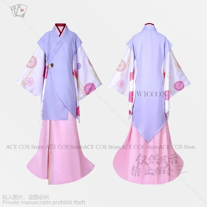 Akane New Wig Tokyo Blade Stage Play Season 2 Akane Kurokawa Cosplay Japanese Kimono Uniform Anime Lolita Cosplay Costume