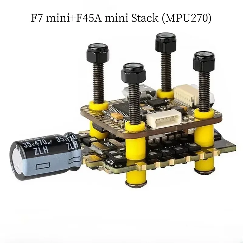 

1pcs mini F7 F45A 20x20 Stack HD 6S 4in1 BLHeli32 Flight Controller FC ESC Combo FPV Racing freestyle Drones DIY Parts