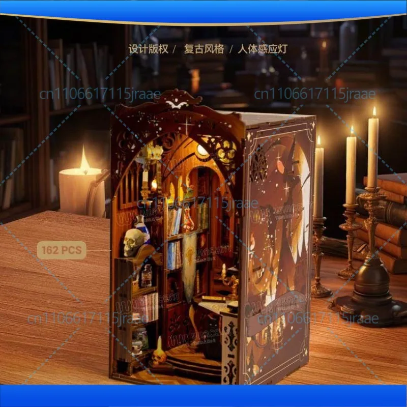 Railway cathedral bookend wooden 3d three-dimensional hand-assembled building model