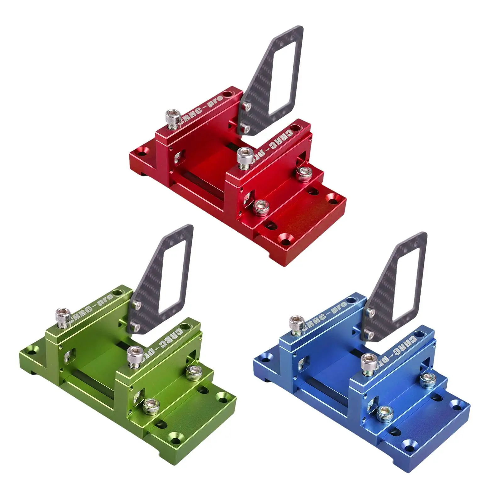 Aircraft Model Engine Mounting Break in Platform CNC Machined Vibration Dampening Aluminum Alloy for Hobby Engine Test