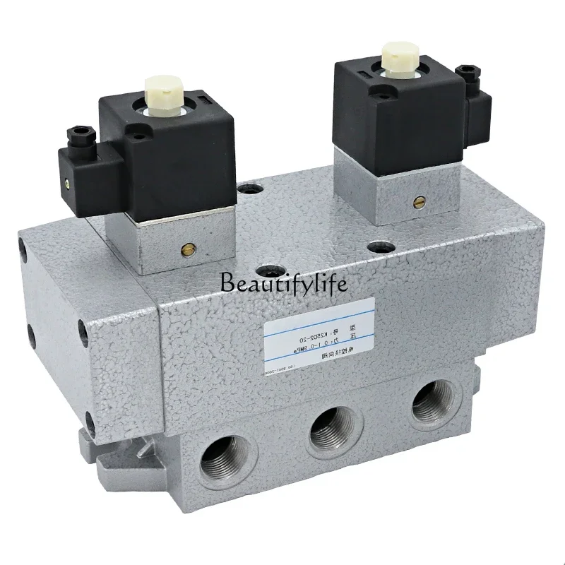 

K25D2H pneumatic solenoid control valve 220v double 15-10/8/20/25 double electronically controlled solenoid valve