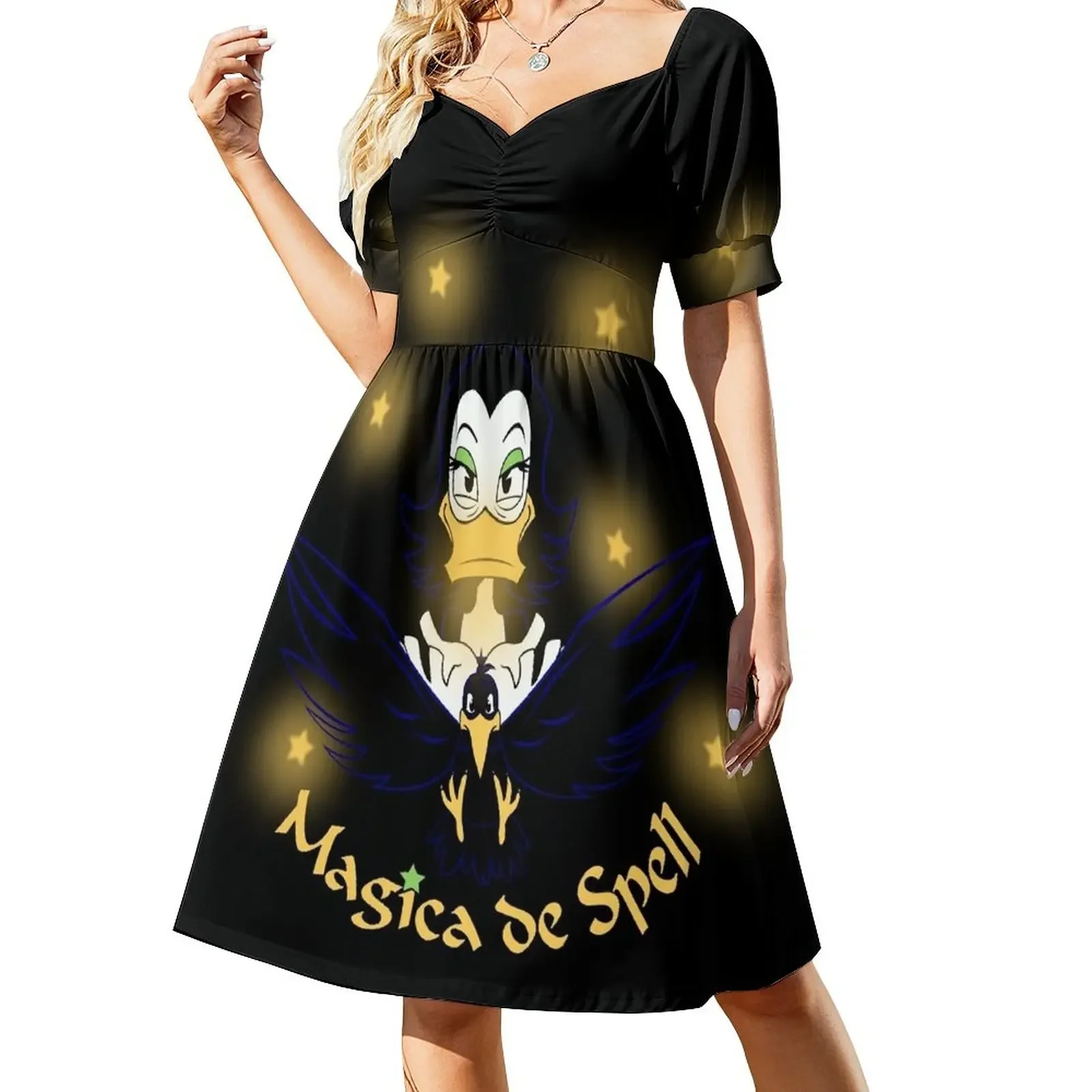 Magica de Spell Short-Sleeved Dress luxury evening dress woman for wedding Beachwear