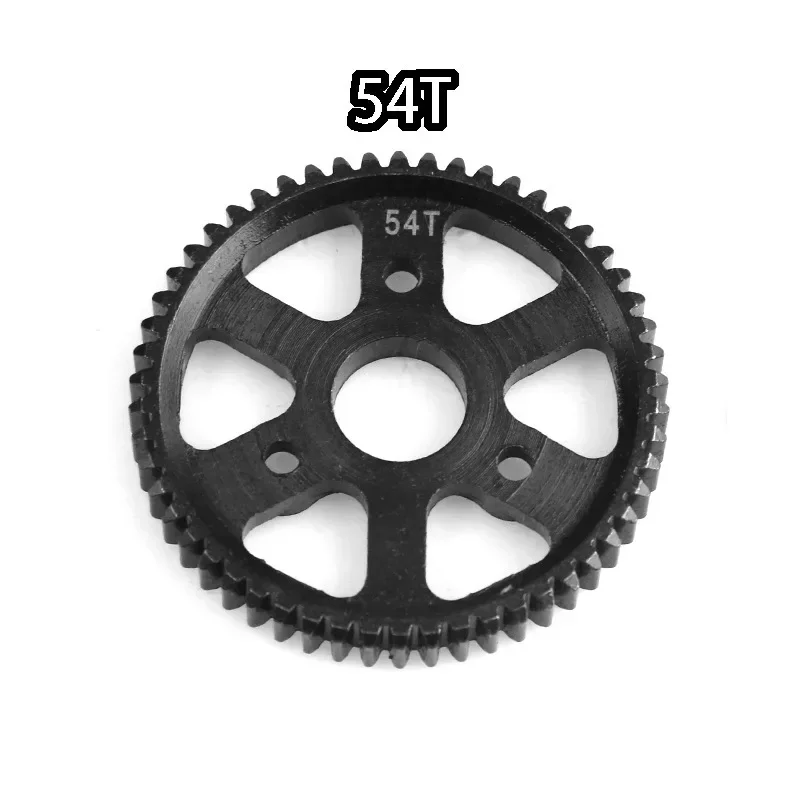 50T 52T 53T 54T Hardened Steel Spur Gear 0.8M 32P 3956 6842 for Traxxas Slash 4x4 VXL Stampede Rustler 1/10 RC Car Upgrade Parts