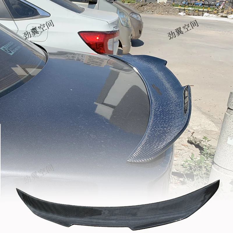 Suitable for BMW 5 Series  E60 modify PSM Style Carbon fiber Rear Spoiler Trunk wing   unpainted carbonSpoiler