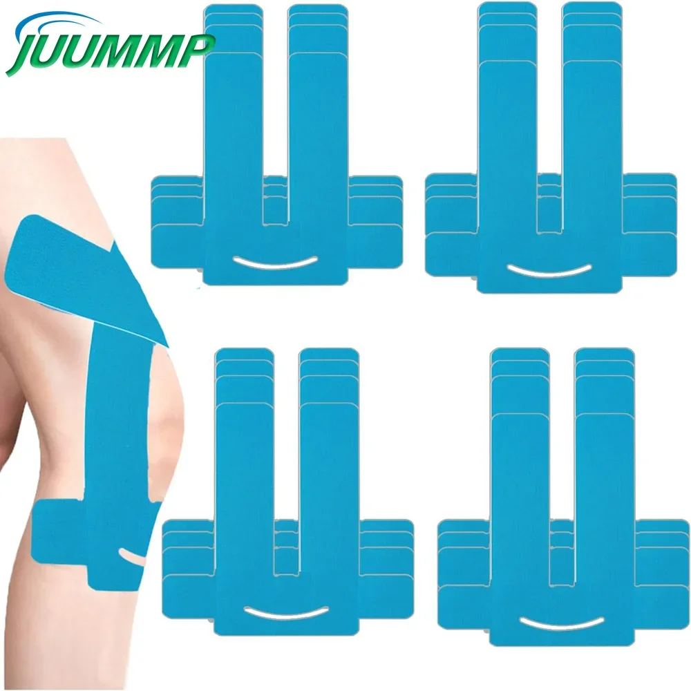 5PCS Kinesiology Tape for Knees,Waterproof & Elastic,Breathable Knee Tape,Athletic Tape Provide Support & Stability for Running