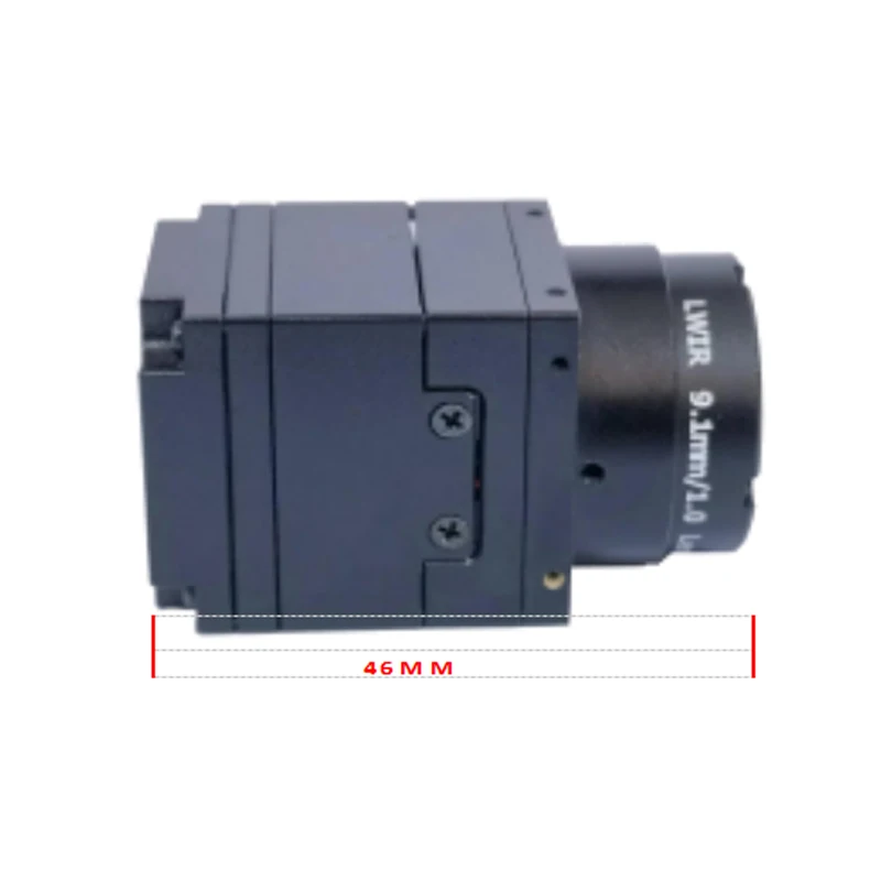 

Drone Thermal Camera 640 4.5-18V Vanadium Oxide Uncooled Infrared Focal Plane Detector Night Video Automatic Shutter Correction