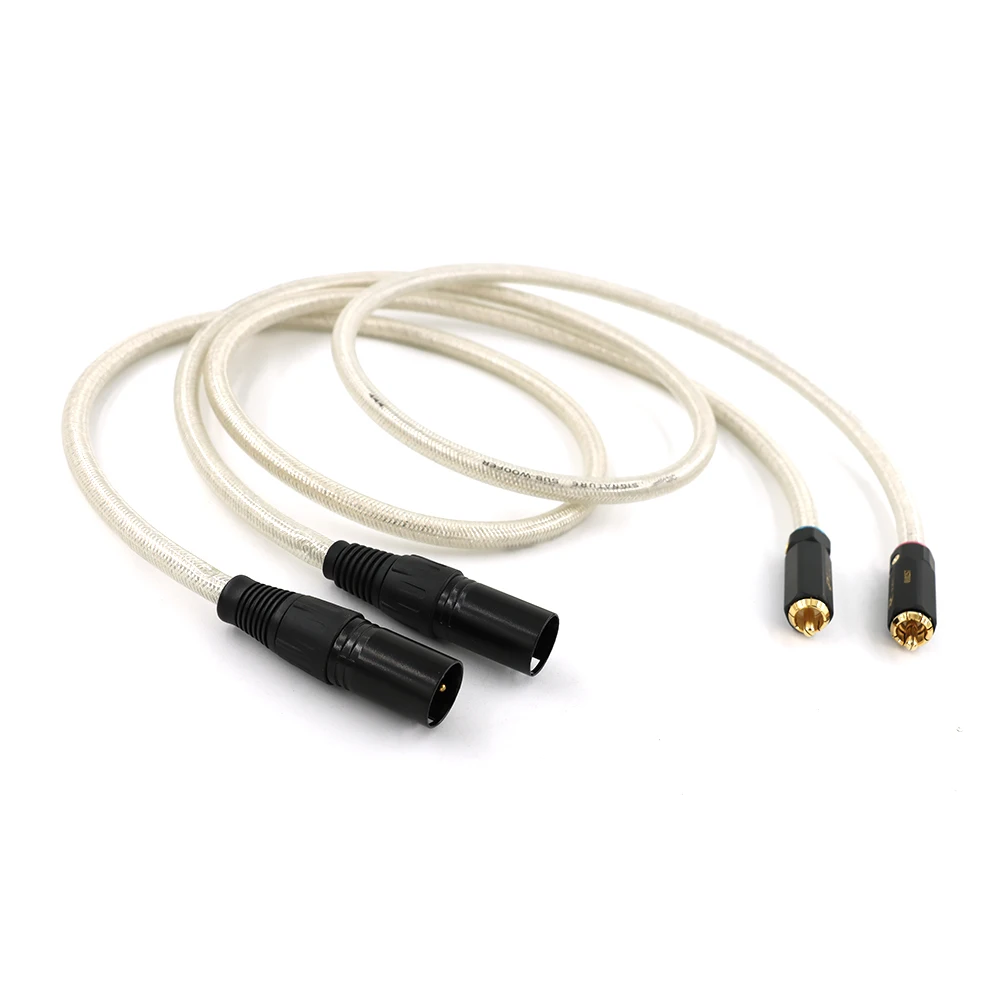 Pro Audio Hybrid Interconnect — трехэкранированный OFC-сердечник с золотыми клеммами XLR ​