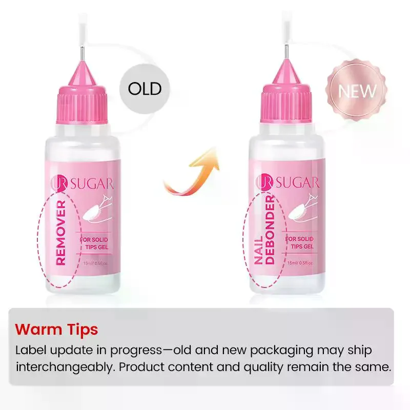 /ACR/Remover For Solid Tips Gel False Nail Tips Solid Adhesives Gel Remover Press On Nails Gel Fake Tips Remover Tools 15ml - view 4