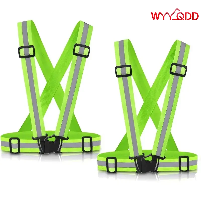 

Reflective Running Vest Reflective Running Shirt High Visibility Construction For Night Cycling Hiking Jogging Dog Walking