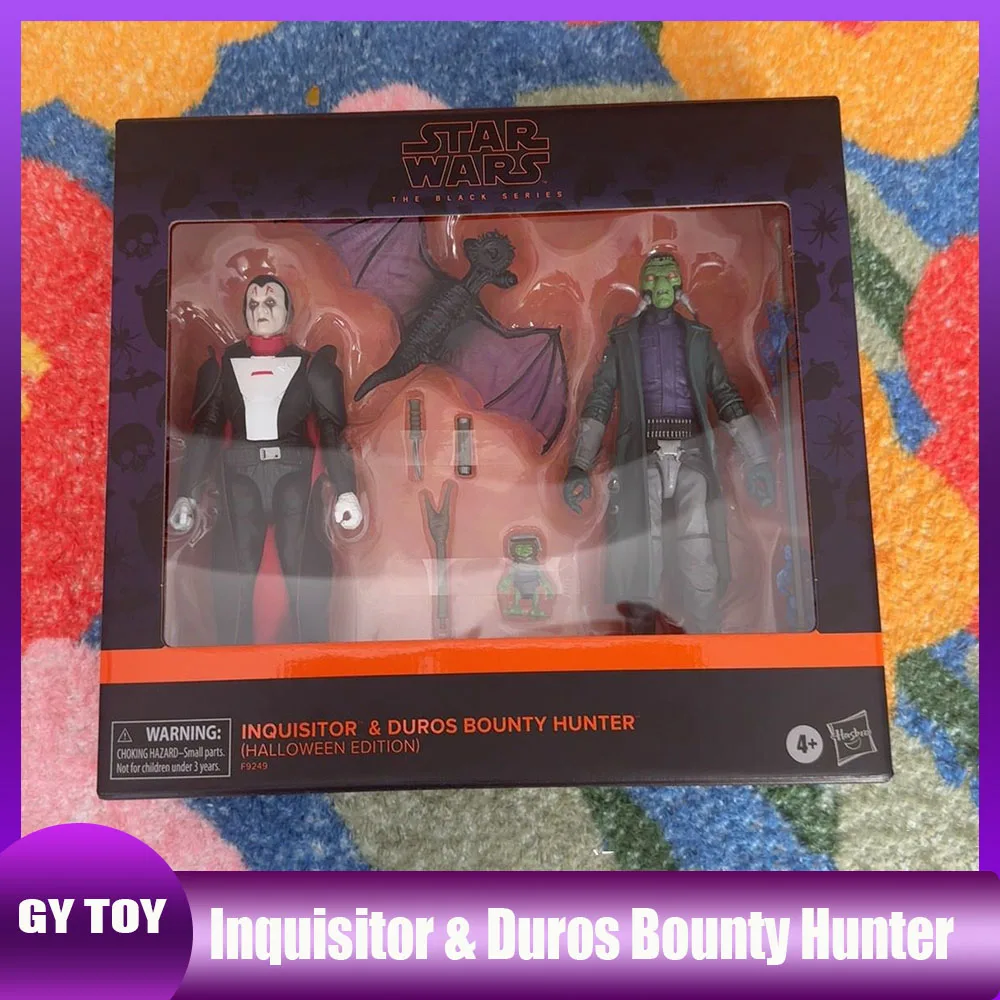 

Экшн-фигурка Hasbro Звездные войны Черная Серия: Инквизитор и Duros Bounty Hunter 6-дюймовая (Хэллоуин издание), 2 упаковки, экшн-игрушка