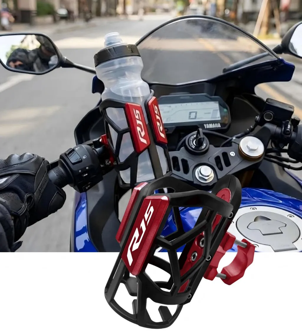 دراجة نارية كأس الماء حامل لياماها YZF R15 V2 V3 ABS 2009-2020 جودة عالية دراجة نارية موضة حامل كأس الماء #1