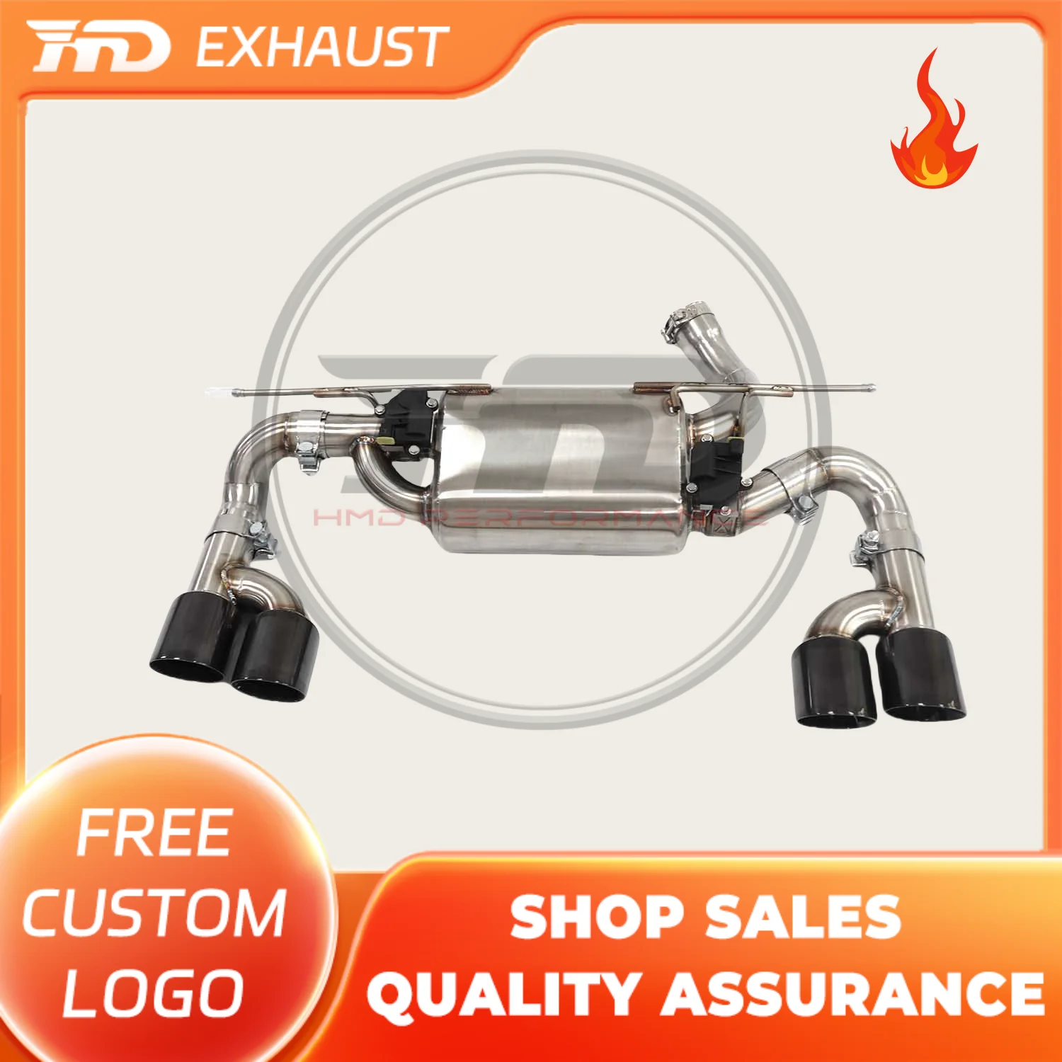 

HMD Stainless steel performance exhaust catback For BMW 220i f22 B48 2.0T electric valve exhaust