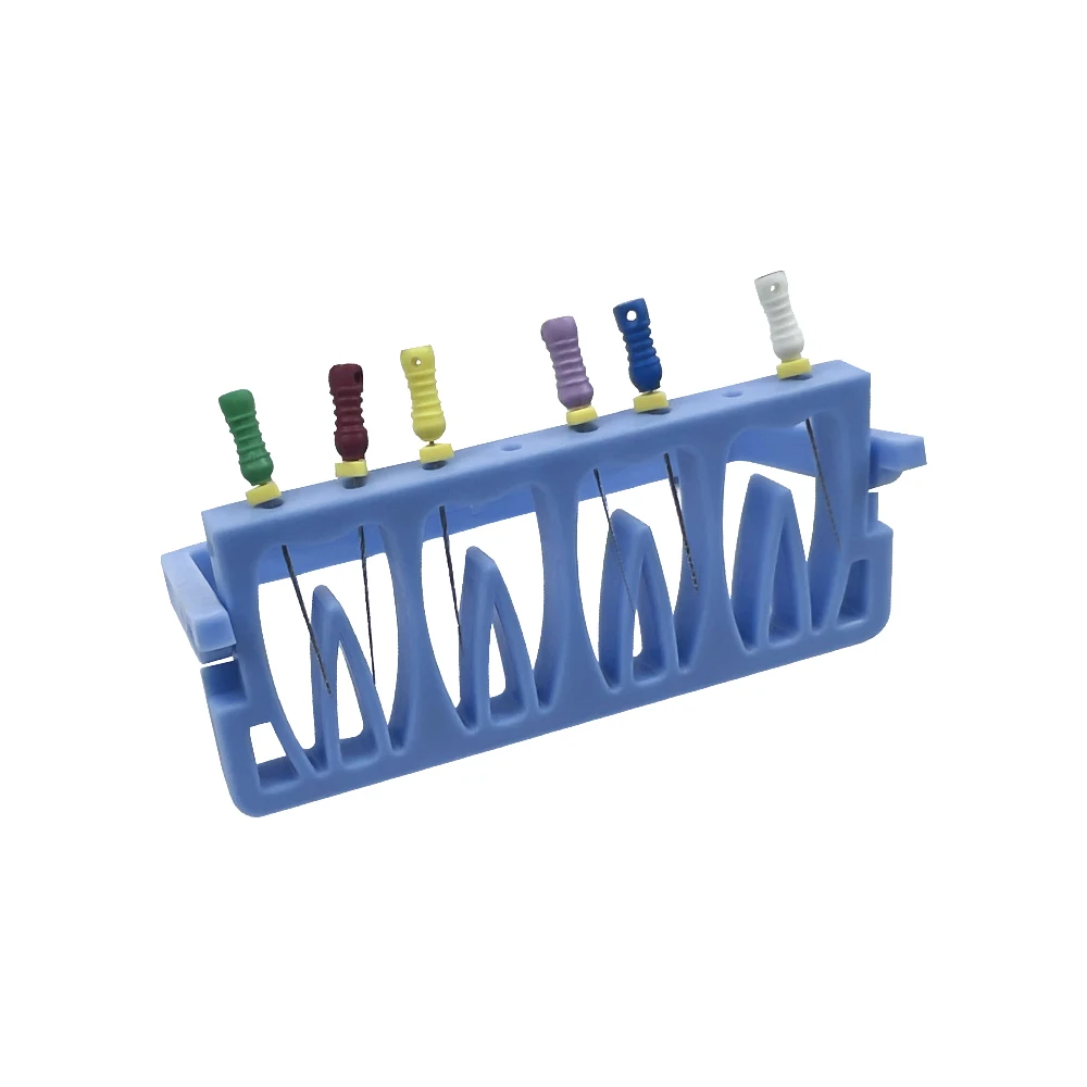 1Pcs Dental Endo Files Holder 8 Holes Dental Dentistry Endodontic Drill Stand Root Canal File Block Organizer Sterilization Rack