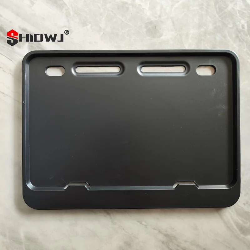 إطارات لوحة ترخيص الدراجة النارية أصحاب لوحة الترخيص قوس عالمي مقاوم للصدأ لقطع غيار المحرك الأمامي والخلفي