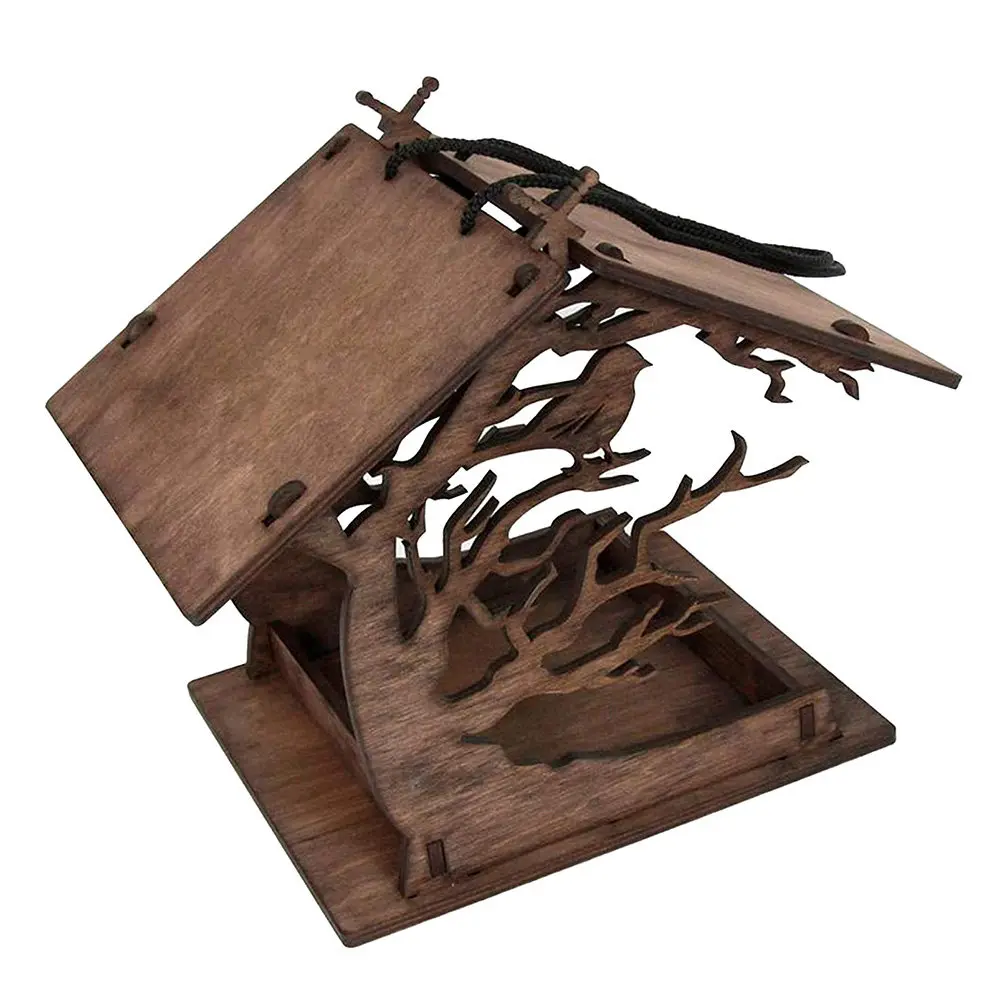 

DIY Assembling Bird Feeder Creative Art Work Hanging Outdoor Garden Bird Nest Food Holder Feeder Birds Food Holder
