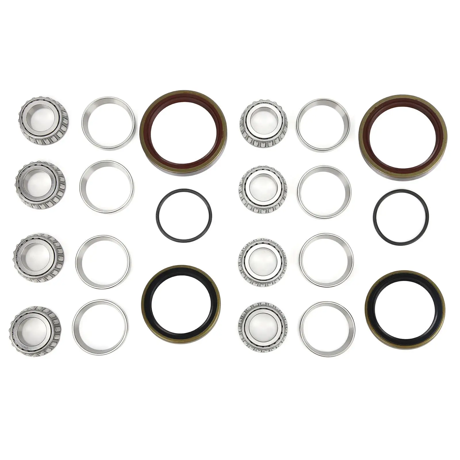 Front Wheel Bearing Set 3554506 3554509 for Polaris Sportsman/Worker/Ranger/Big Boss ATV