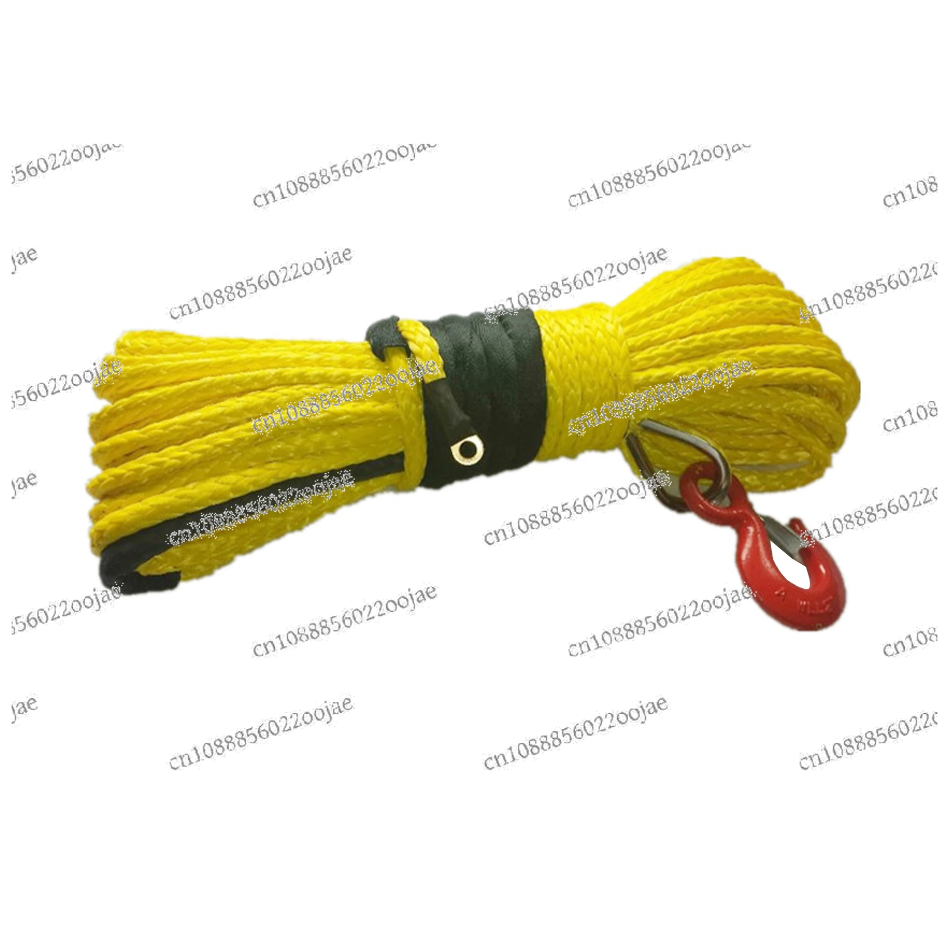 2020 Hot-sale J-MAX UHMWPE Fiber 12000-15000lbs Synthetic Winch Rope for electric winch used 4x4 off-road