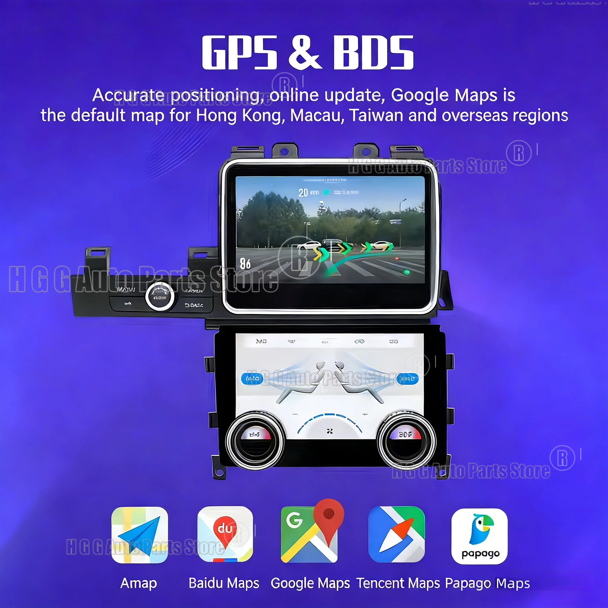 Joh RHD Car Radio Navigation GPS For Nissan GT-R GTR R35 2007-2015 Android13 Autoradio Wireless Carplay Multimedia Unit AC Panel