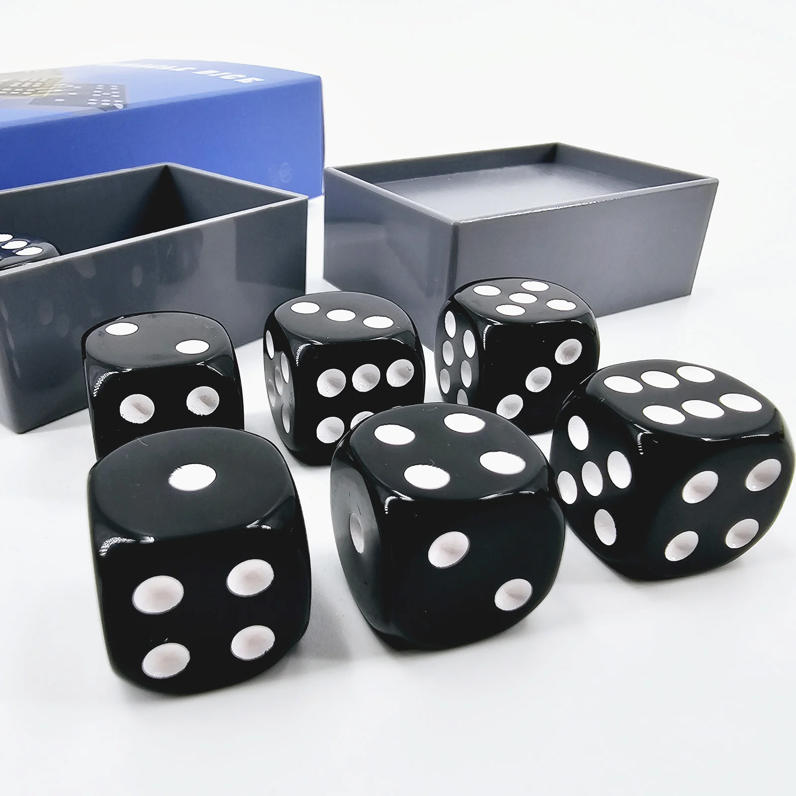 Visual Miracle Dice Magic 6 Pcs Set All Dice Transform To Same Number No Skill Needed Beginners Magic Gimmicks Magic Trick
