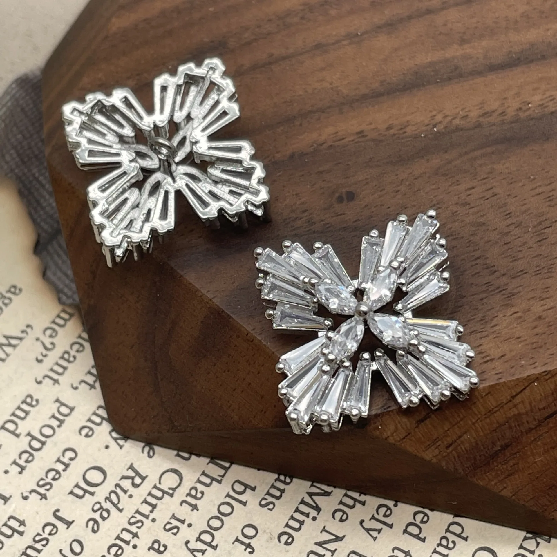 5 قطعة/الوحدة أزرار الزركون العشب لامعة للنساء ، معطف ، معطف ، سترة ، زر معدني عرقوب ، الملابس #5