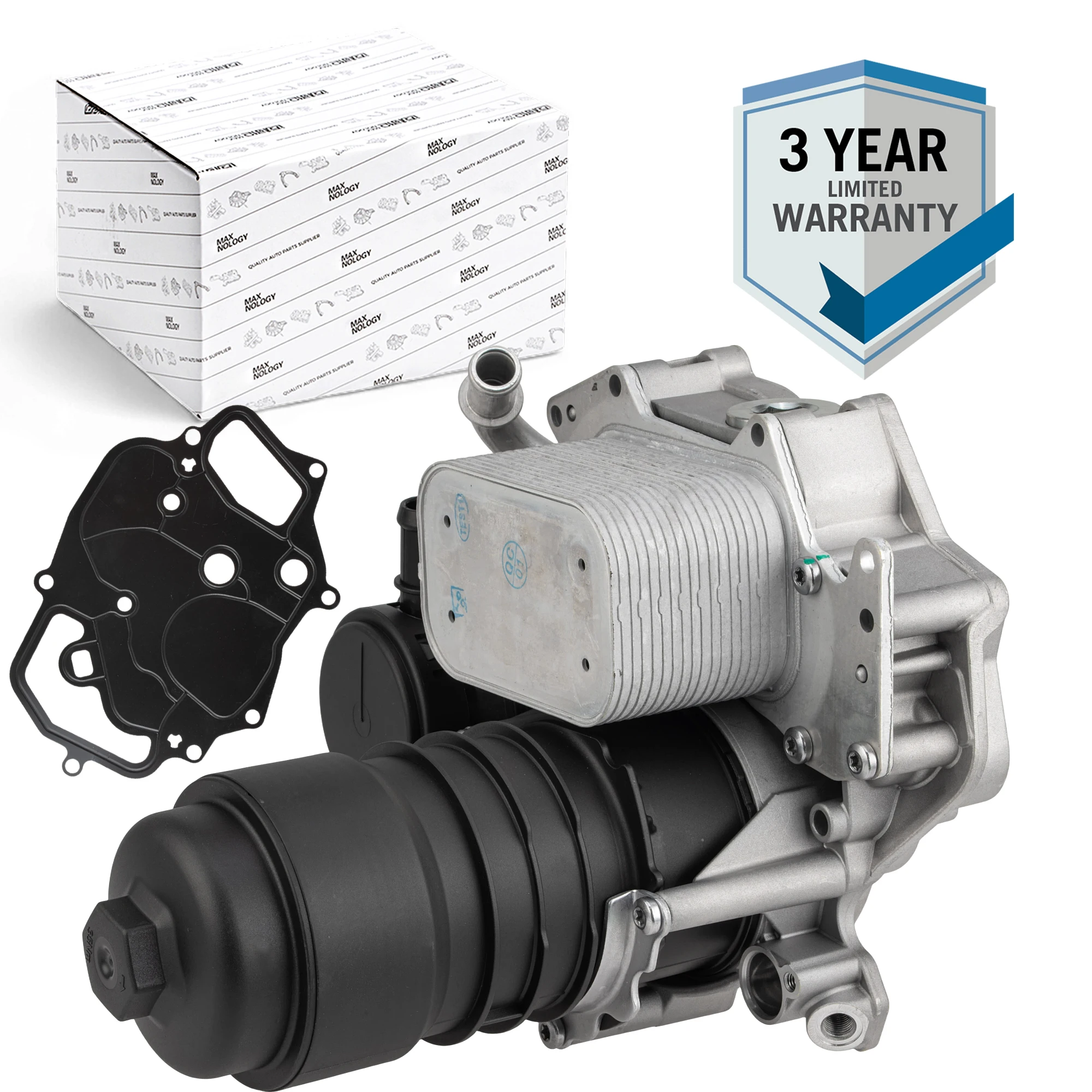 

Aluminum Engine Oil Filter Housing with Oil Cooler Assembly 95510711120,95510707300 For PORSCHE Cayenne 9PA 92A 3.0TDI